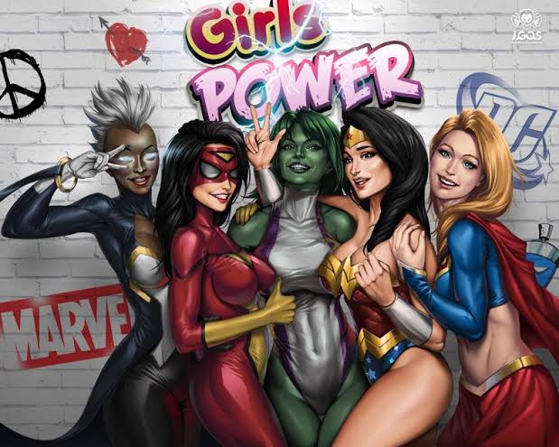 Waifu Marvel vs DC